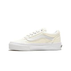 VANS OLD SKOOL GIRLS/YOUTH SKATE SHOES "GLITTER WHITE"