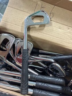 20 Pcs Golf Club Bottle Opener Bulk Novelty Groomsmen Gift Bachelor Party Favors for Golf Lover Beer Enthusiast, Made from Zinc Alloy (Silver)