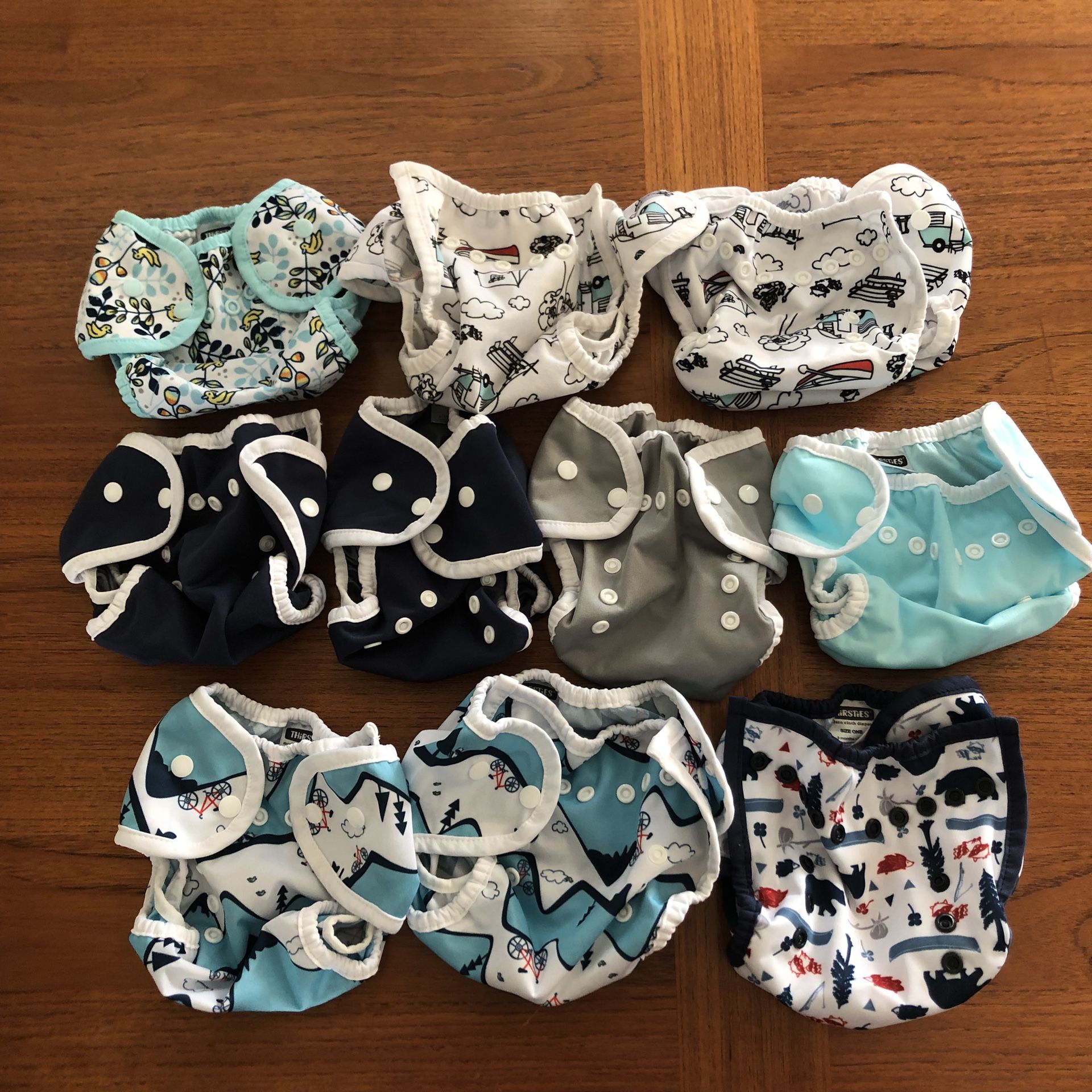 Thirsties Duo Wrap Cloth Diaper Covers Size One
