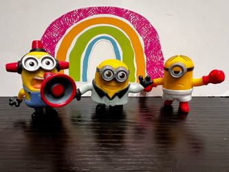 MINION MCDONALDS TOYS $3.00 EACH