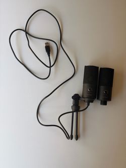Fifine K669B USB Microphone Set - 2 Mic Bodies, 1 Stand & Cable