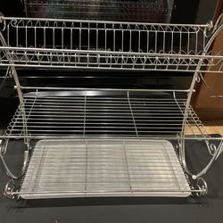 3- Tire Dish  Drying Rack