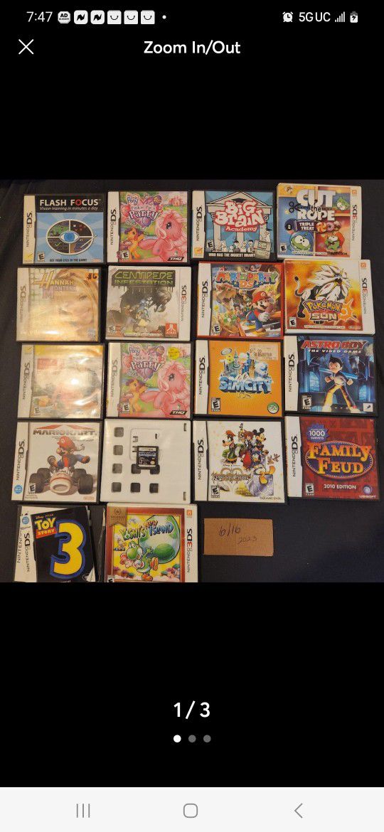 18 Nintendo DS lot