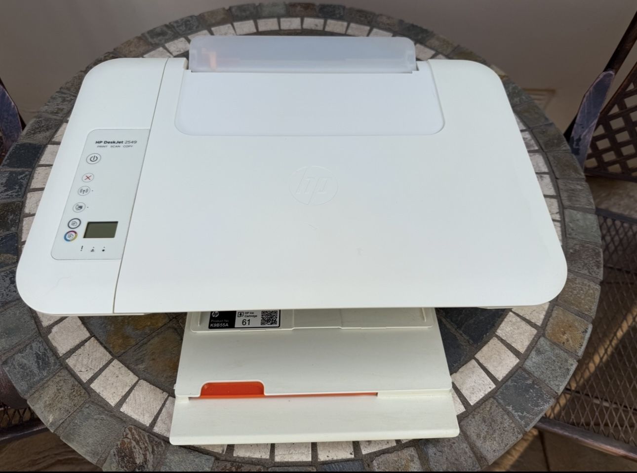 HP Deskjet 2549 Wireless Inkjet All-In-One Printer