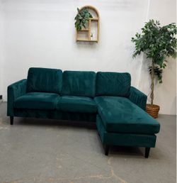 Velvet Sectional Sofa