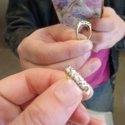 14k Gold Diamond Engagement Ring