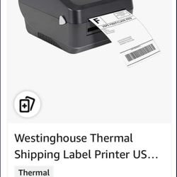 Westinghouse Thermal Shipping Label Printer