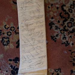 Dave Dryden Authentic Goalie Stick With Autographs 