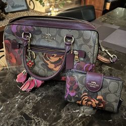 Coach Purse And Wallet 130$