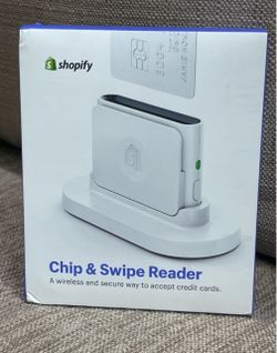 Shopify chip and swipe reader NEW