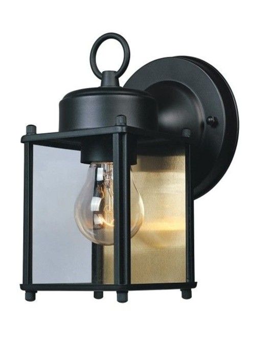 Designers Fountain 1161-BK Value Collection Wall Lanterns, Black, New, price is not negotiable.