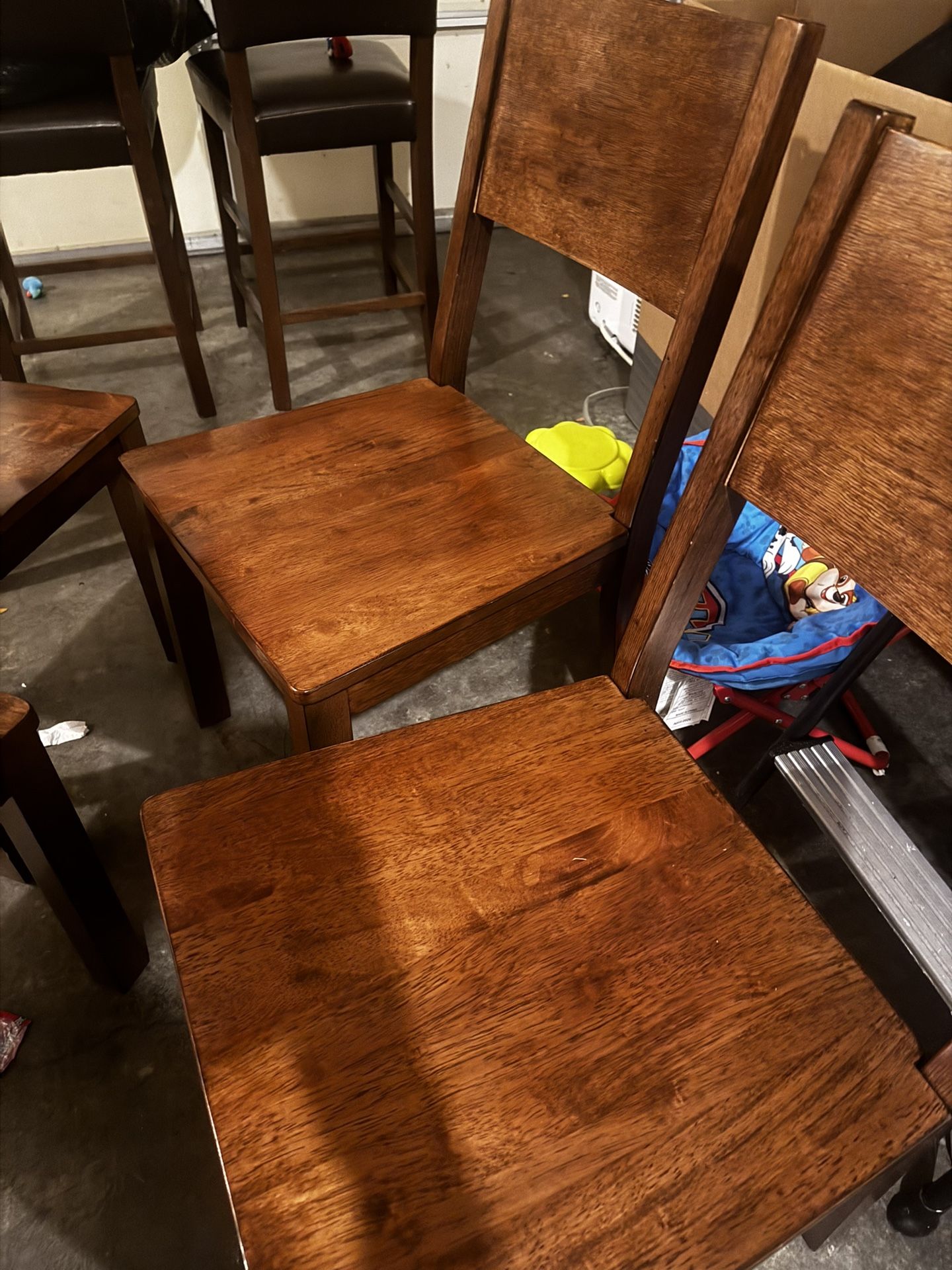4 Fine Wooden Chairs