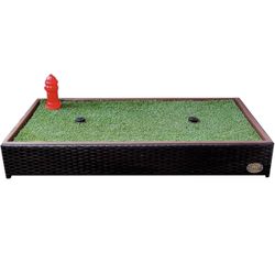 Porch Potty Artificial Grass With Sprinkler
