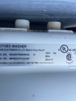Samsung Washer And dryer