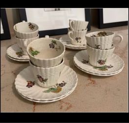 Spode china Demitasse (espresso) cups and saucers