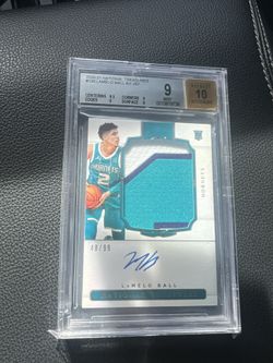 Lamelo Ball National Treasures True Rpa 9 BGS 10 Auto