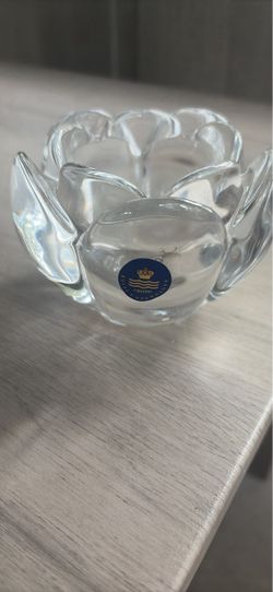 Royal Copenhagen Crystal vase