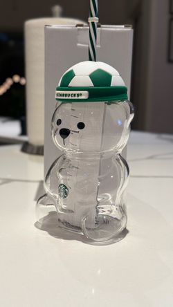 Starbucks soccer bear cup