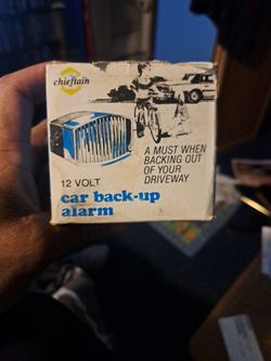 Cheiftan 12 Volt Back Up Alarm