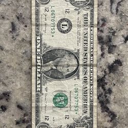 1 Dollar Star Note 