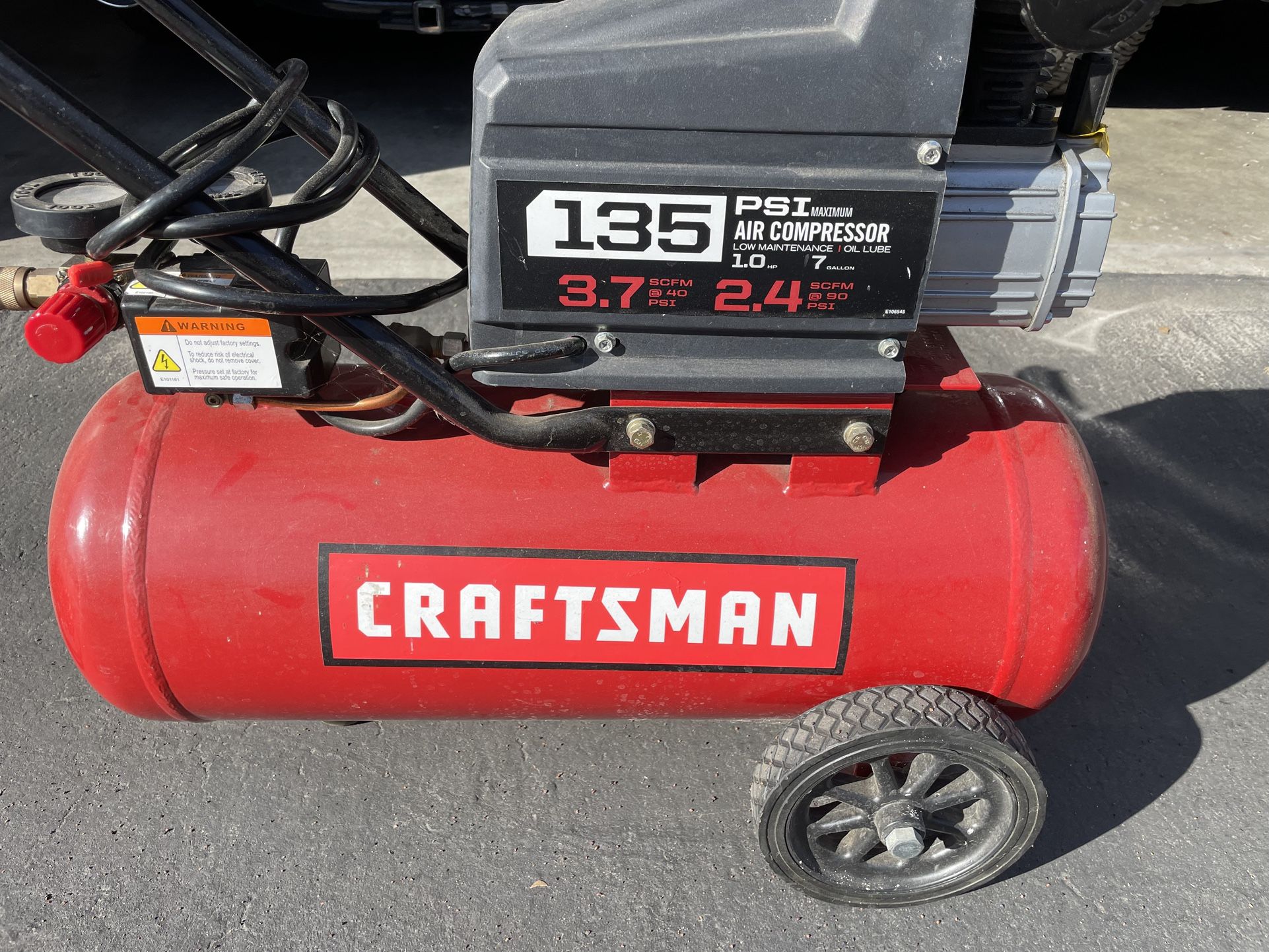 Craftsman Air Compressor With Accessories