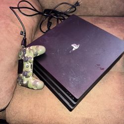 PS4 With One Remote 
