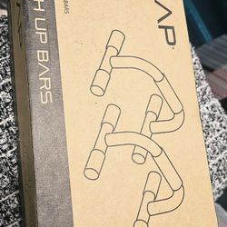 CAP Barbell Pair of Push Up Bars Chrome HHP-001 NEW NEVER USED