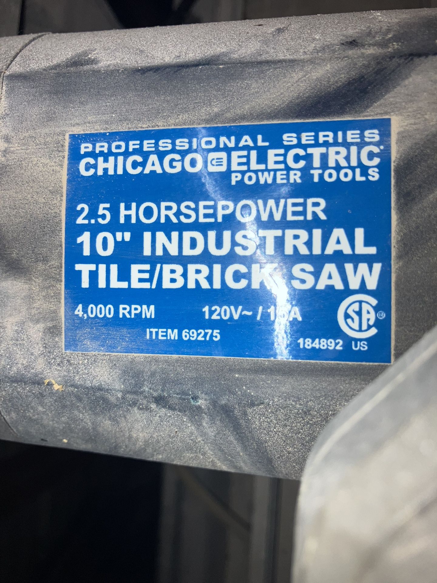 Tile Saw/ Wet Saw 