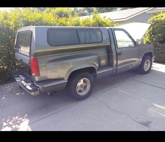 88-99 Obs Step Side Camper Shell