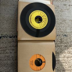 Vintage 45 Rpm Records From The 50’s 