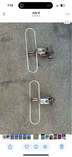 Vintage car Lowrider bomb bike rack