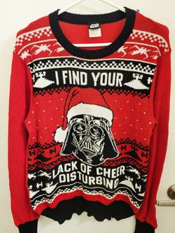 STAR WARS UGLY CHRISTMAS 🎄 SWEATER 