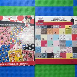 Mickey And Minnie And Friends Scrapbook Sheet Books
