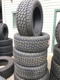 20” 285/50R20 4 new all Terrain