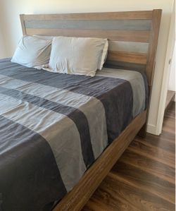 King bed frame and dresser set