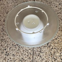 Microwave, Interior, Glass Plate, And Rotating Ring