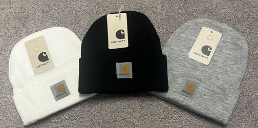 3 Carhartt Acrylic Cuffed Winter Beanie Hat 