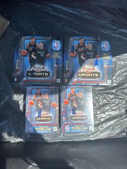 2025-26 TOPPS CHROME UPDATE Basketball MEGA VALUE BLASTER BOX NBA