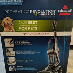 Brand New In Box Bissell Pro Pet 2x Carpet Cleaner