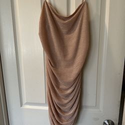 Pink Glitter Dress