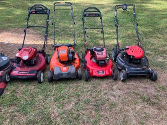 Push mowers for parts or repairs