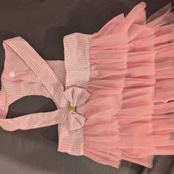 Dog Or Cat Pink Dress Size XL