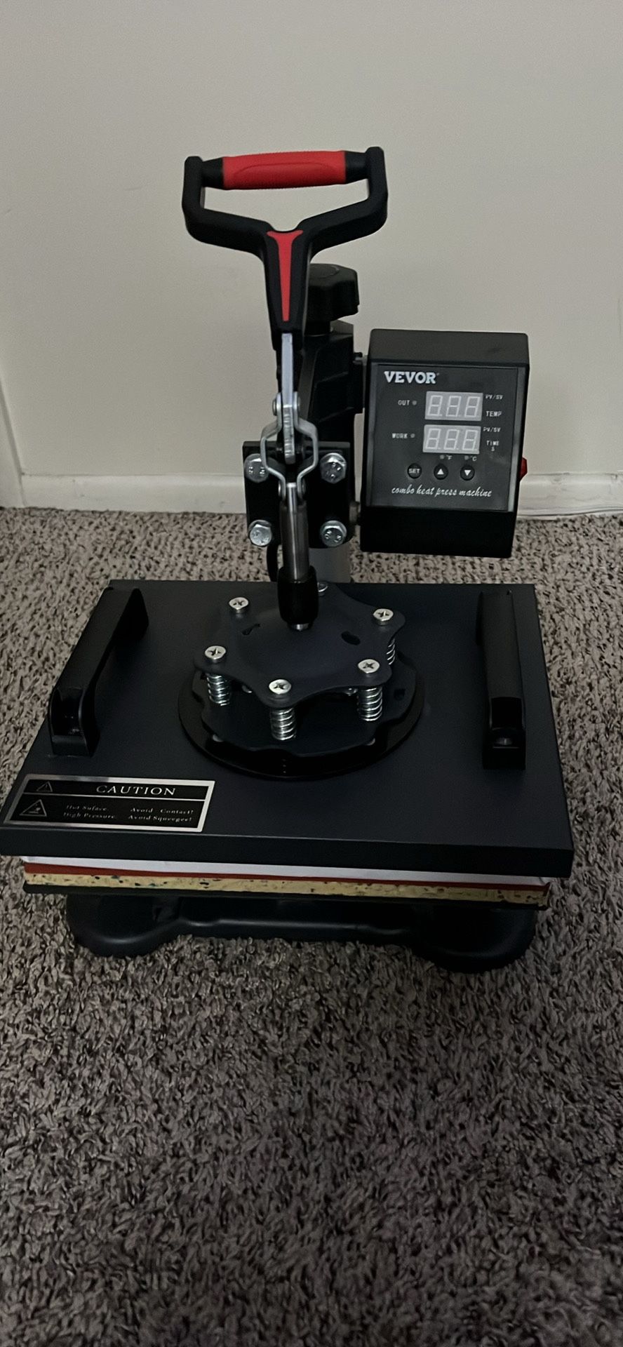 Heat press machine 