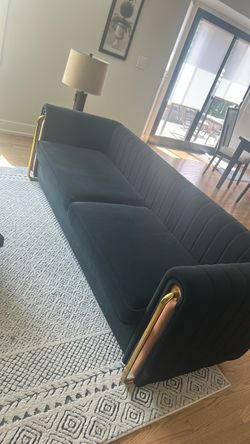 Black couch