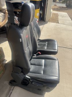 Leather seats