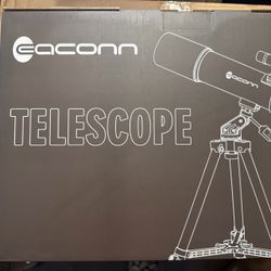 EACONN Telescope with Tripod & Finder Scope Astronomy Refractor Telescope