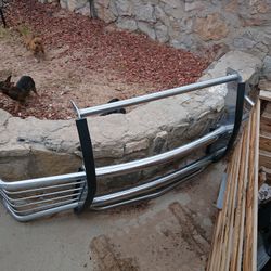 Chrome Grille Guard for 2004–2006 Chevy Silverado / Avalanche