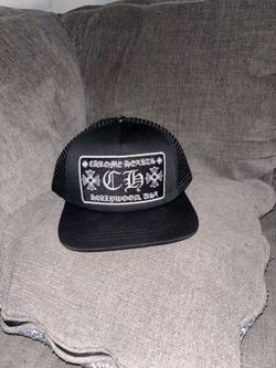 Chrome heart hat