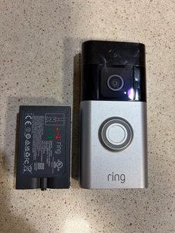 Ring Doorbell Camera- wired
