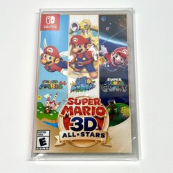 Super Mario 3D All-Stars (Nintendo Switch) - New Factory Sealed In Protector